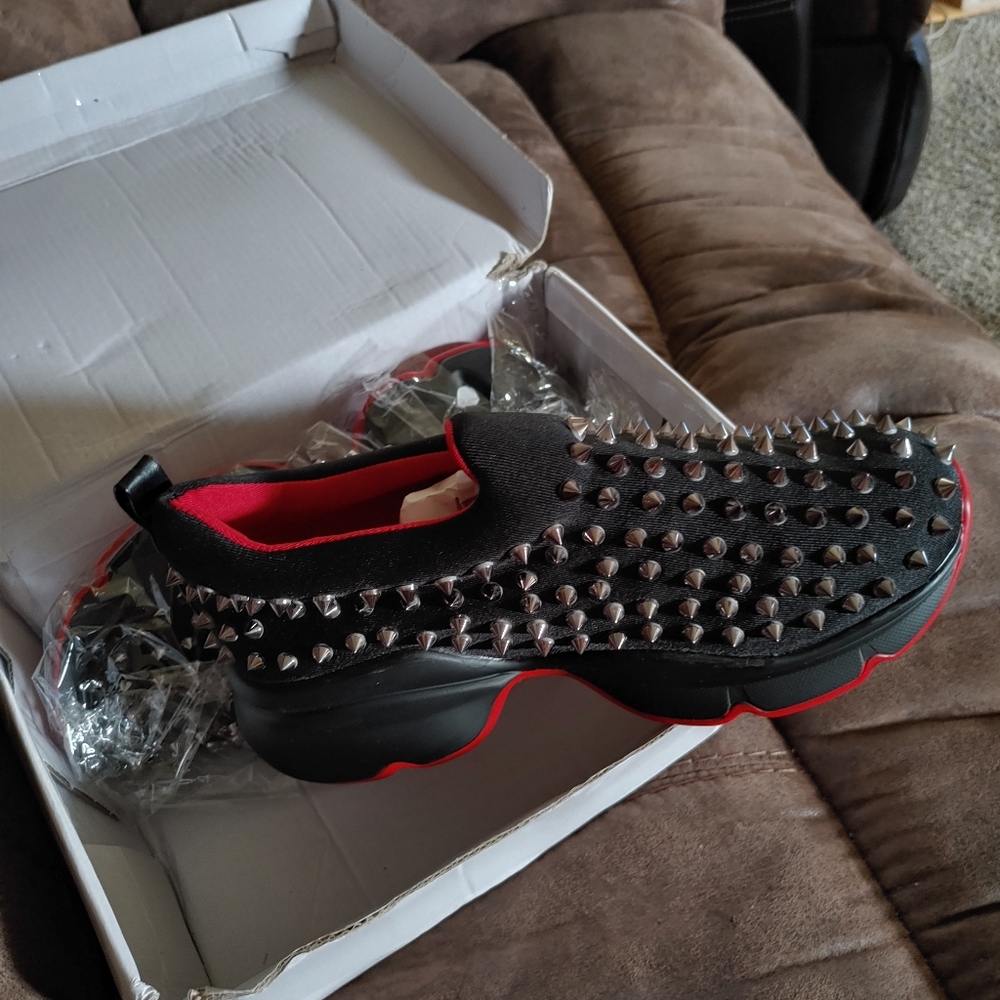 Spikey sneakers